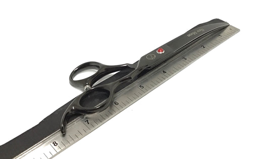 New Moon Graphite Curved Dog Grooming Scissor