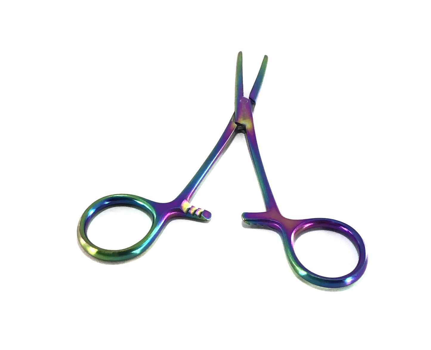 Rainbow Hemo Moon Straight Tweezers