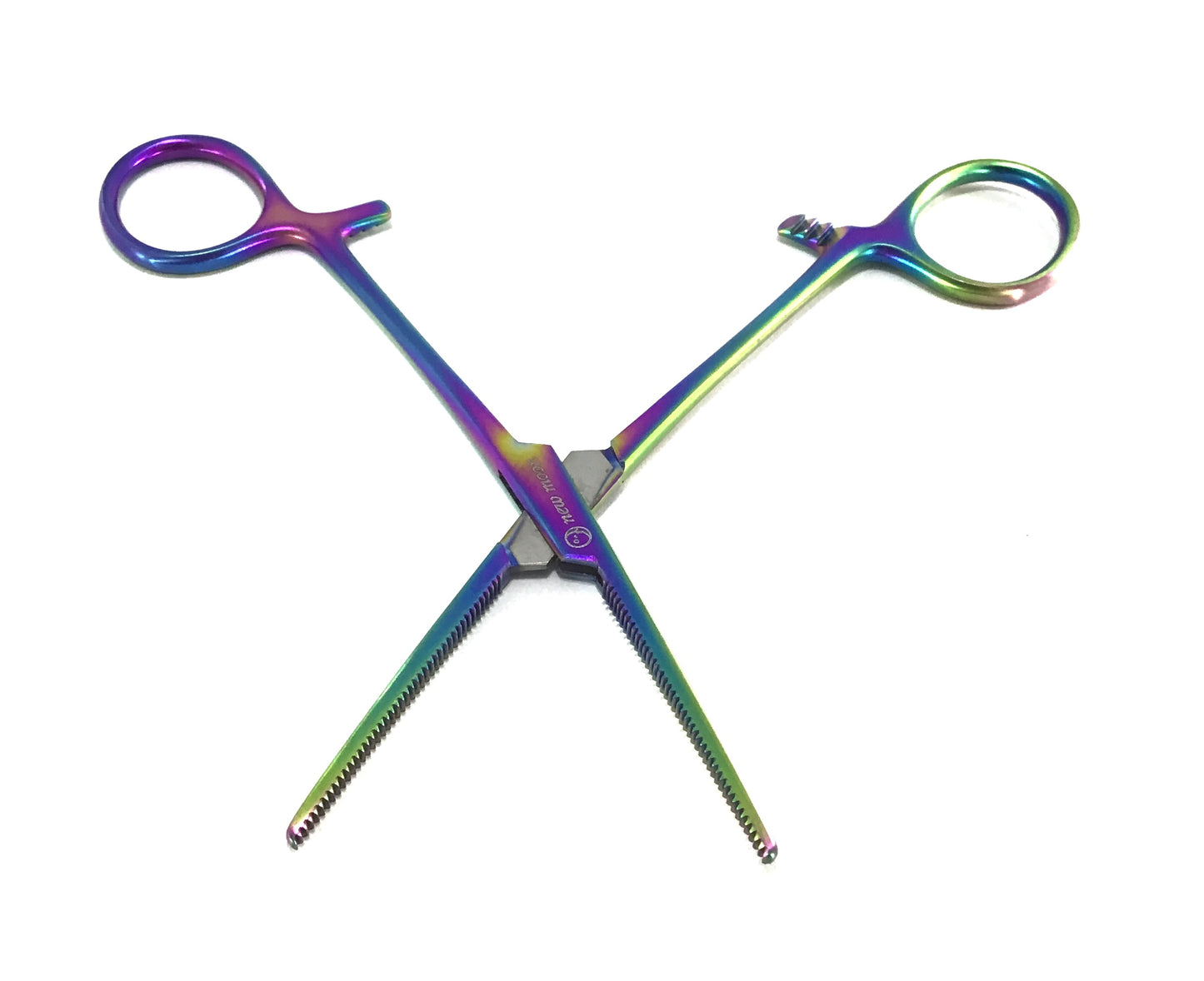 Rainbow Hemo Moon Straight Tweezers