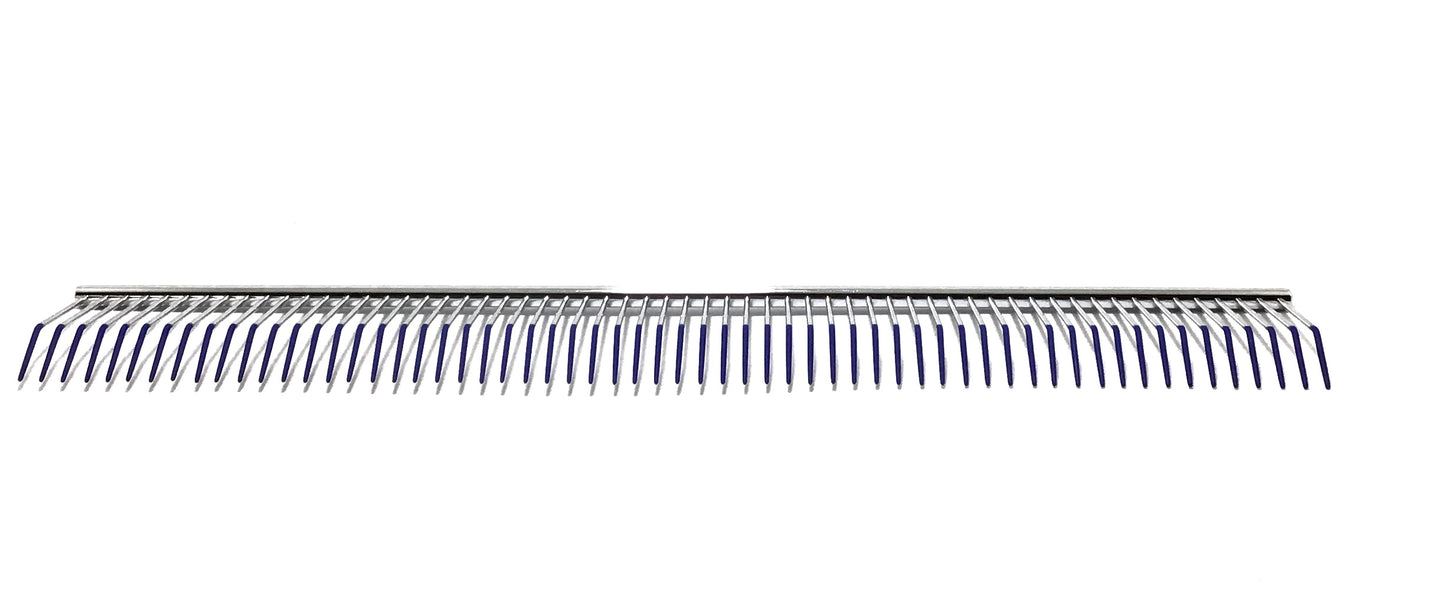 New Blue Moon Lift Rubber Stretch n Straighten Dog Grooming Comb