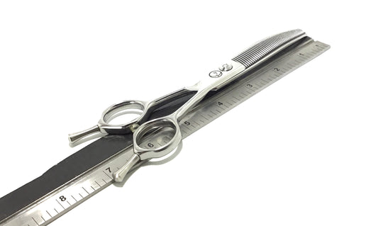 New Half-Moon Dog Grooming Curved Thinner Scissor
