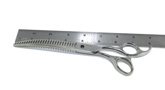 New Blue Moon Chunker Dog Grooming Scissor + Comb Set