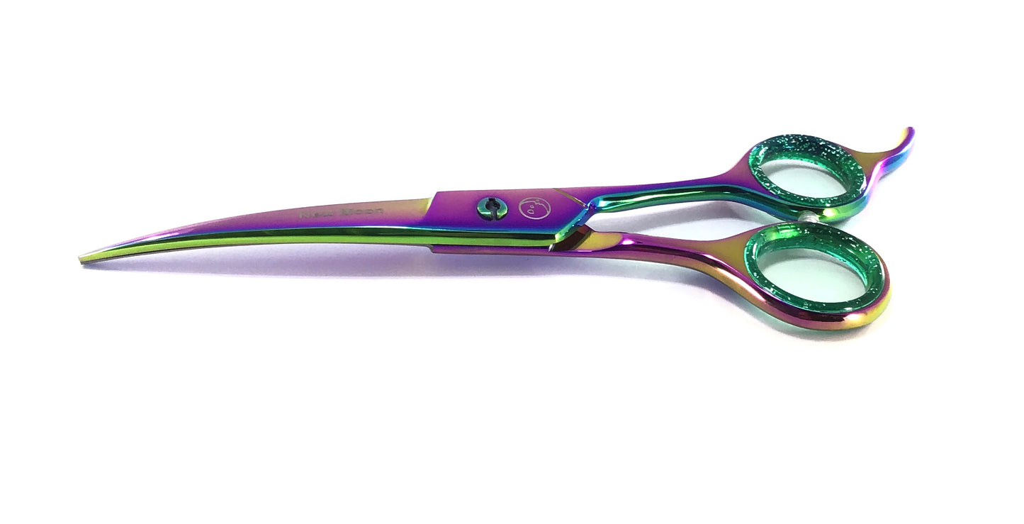 New Moon Green Goddess 3pc Dog Grooming Scissor Set