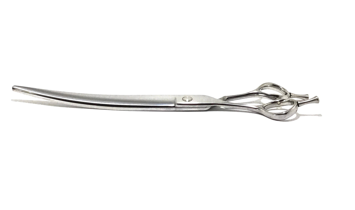Left Handed New Nine Moon Curve Dog Grooming Scissor