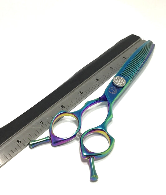 New Moon Hulk Dog Grooming Curved Chunker Scissor