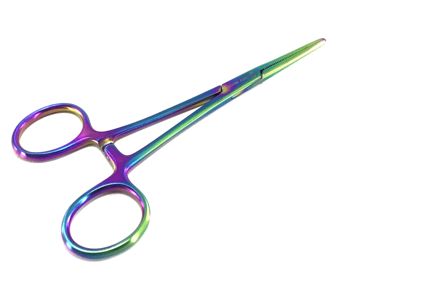 Rainbow Hemo Moon Straight Tweezers