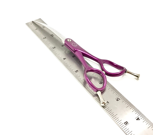 New Moon Glow Super Curve Dog Grooming Scissor