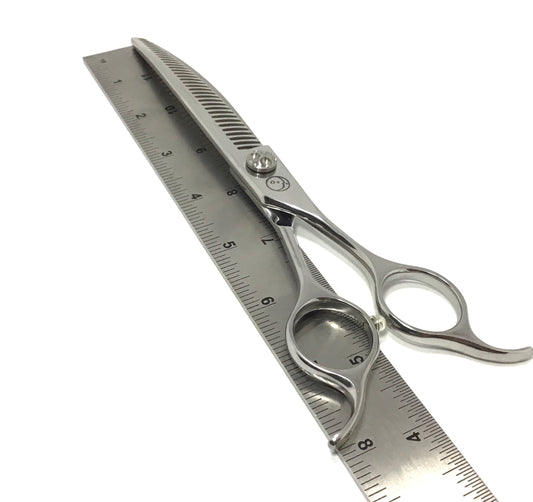 Lunar Eclipse Curved Chunker Dog Grooming Scissor
