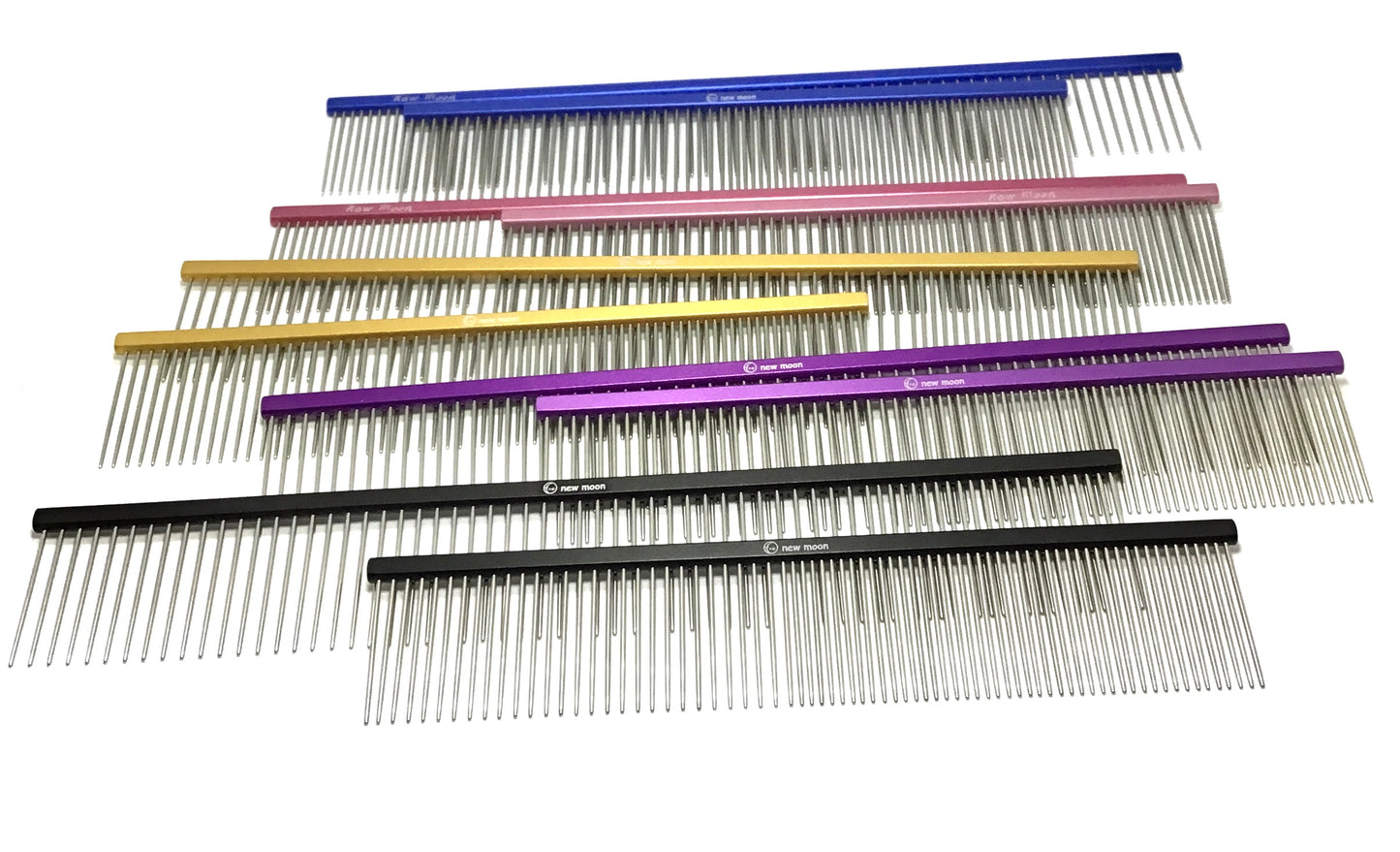 Alice Li Jupiter 2pc Show Class Airline Aluminum-AntiStatic- Featherweight Comb Set