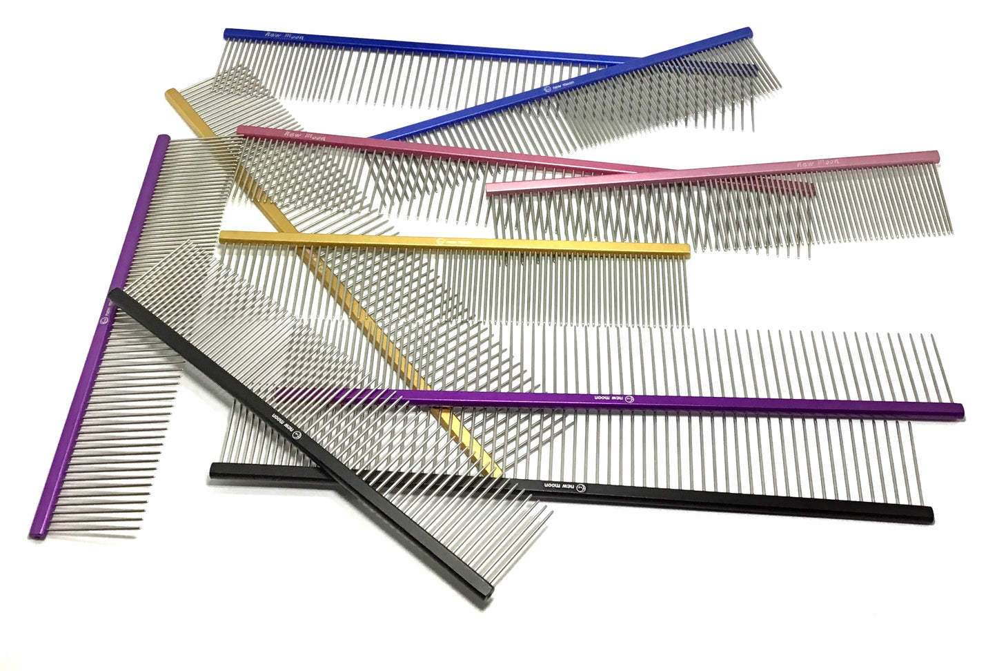 Alice Li Jupiter 2pc Show Class Airline Aluminum-AntiStatic- Featherweight Comb Set