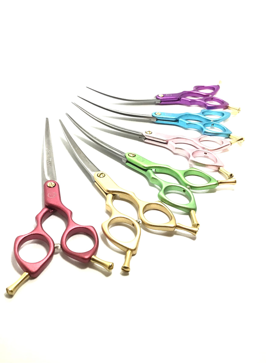 AOA Curved Grooming Beauty Scissors