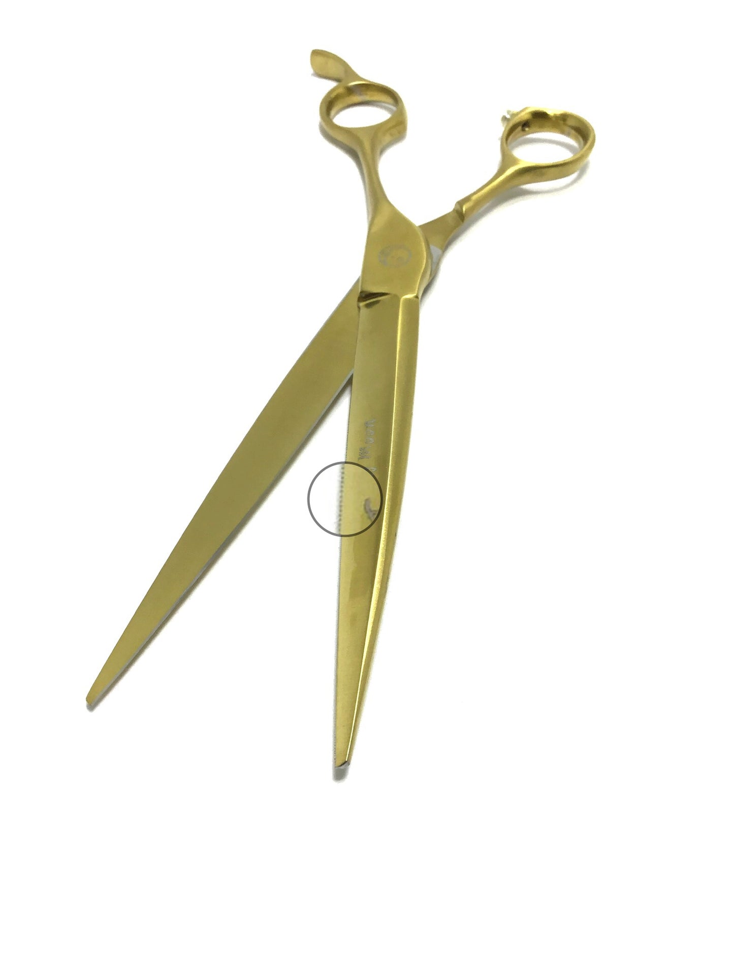 Feng Gold Moon Straight Dog Grooming Scissor