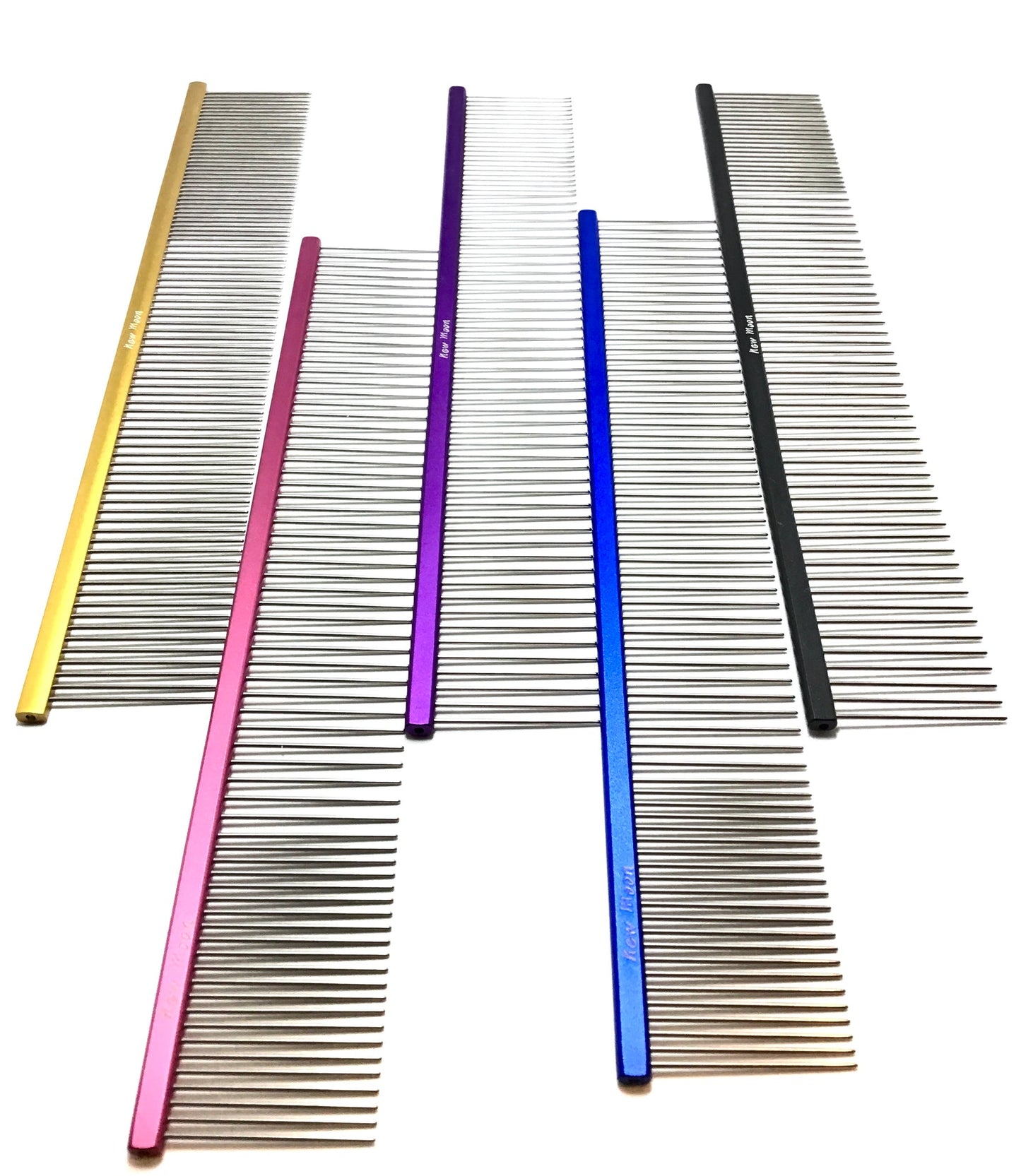 Alice Li Jupiter 2pc Show Class Airline Aluminum-AntiStatic- Featherweight Comb Set