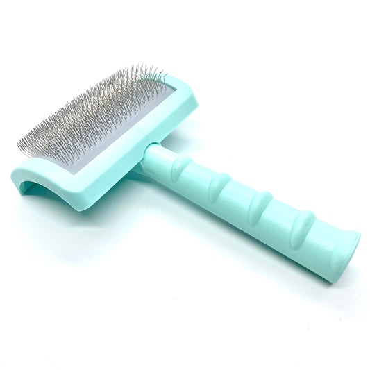 New Moon Short Tine Slicker Brush, “The Doodle”