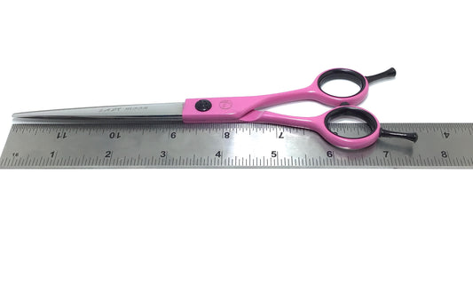 New Moon Pink Lady Dog Grooming Straight Scissor