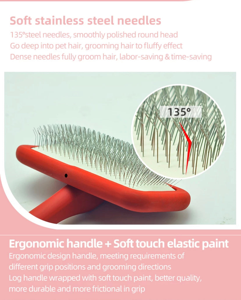 New Moon Competition Grade Slicker Brush, “Mars”