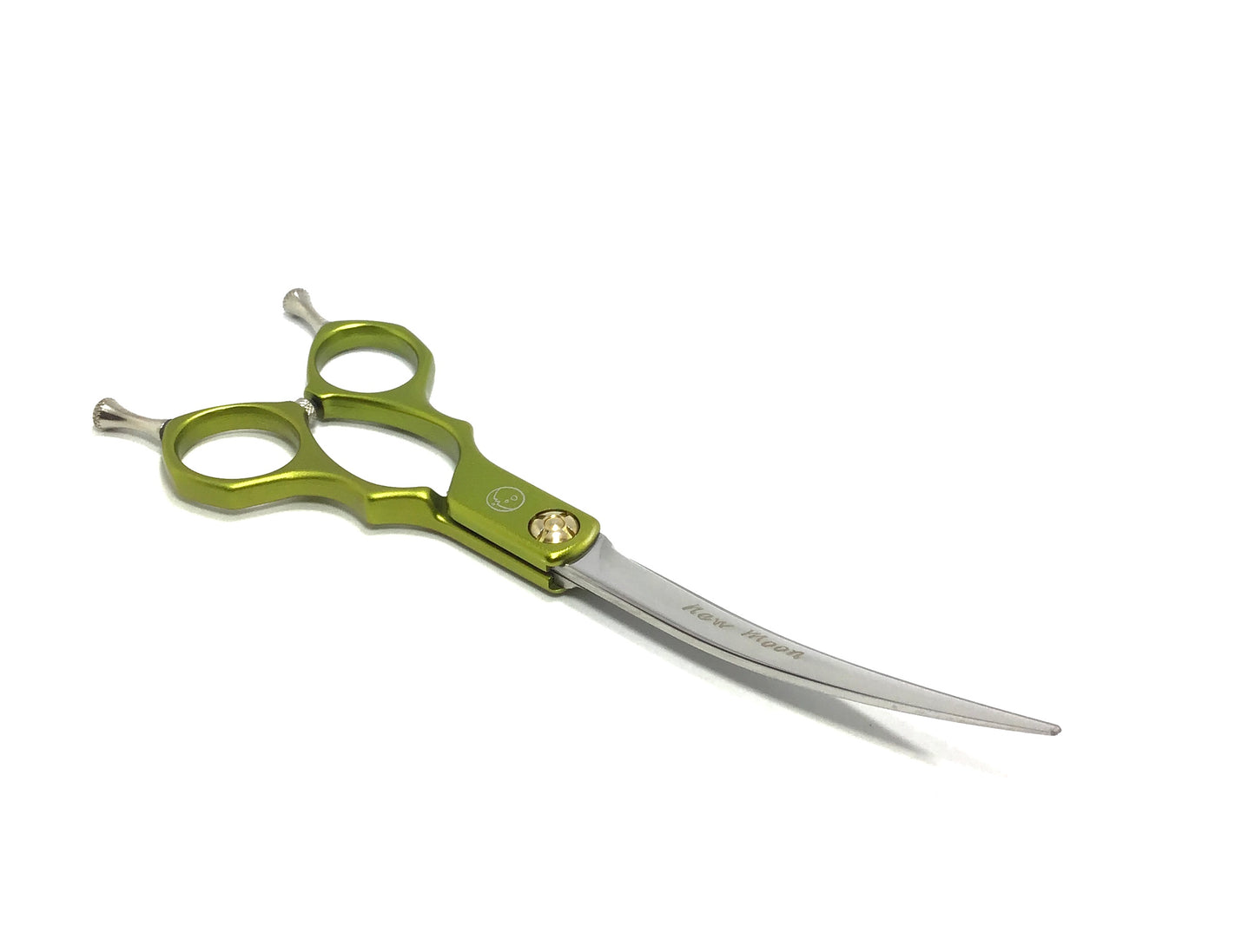 Left Handed New Moon Super Curved Dog Grooming Scissor