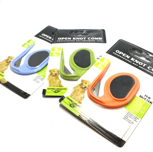 Open Knot Fur Buster Moon Comb