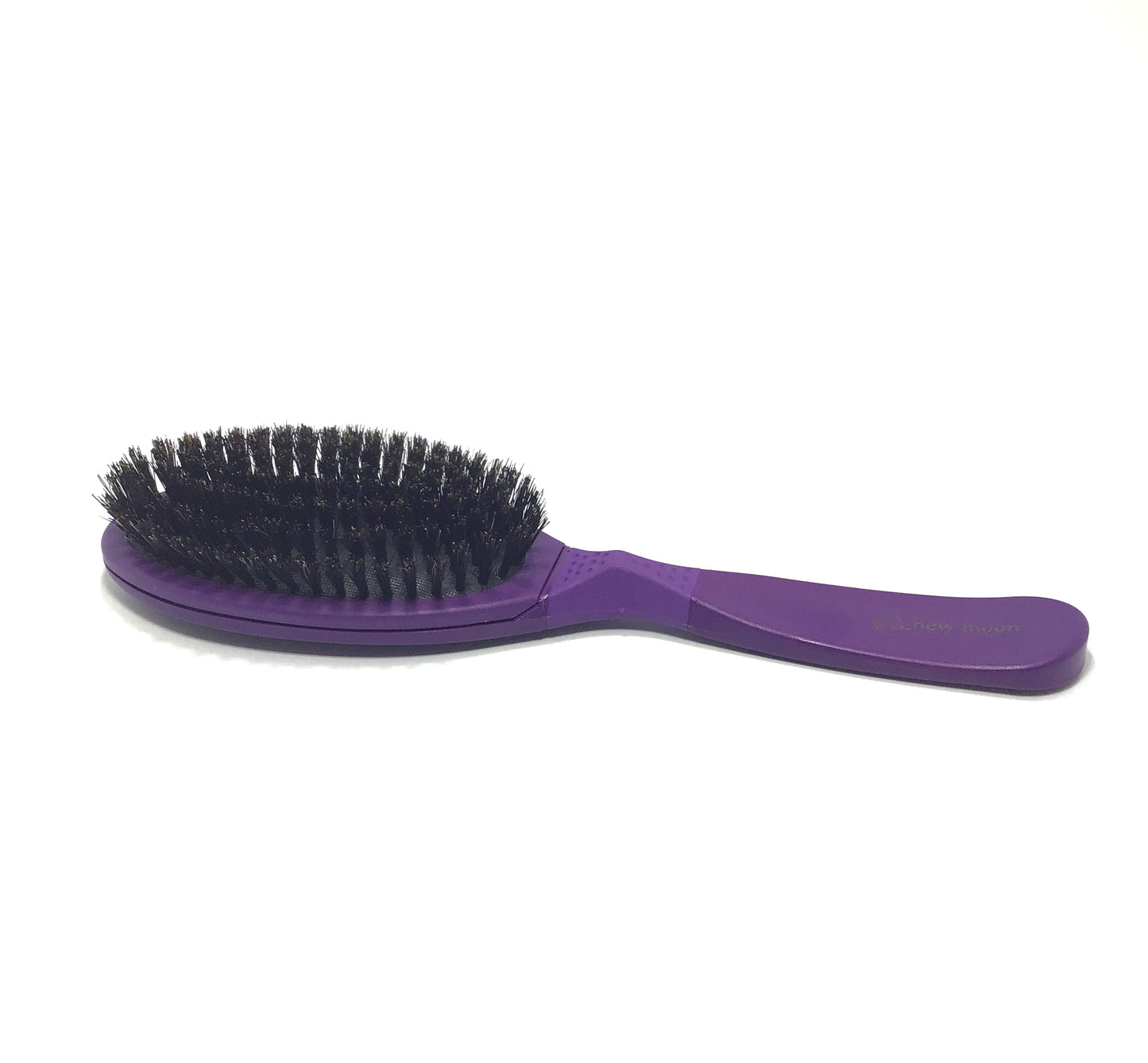 Purple Moon Soft Bristle Dog Grooming Brush