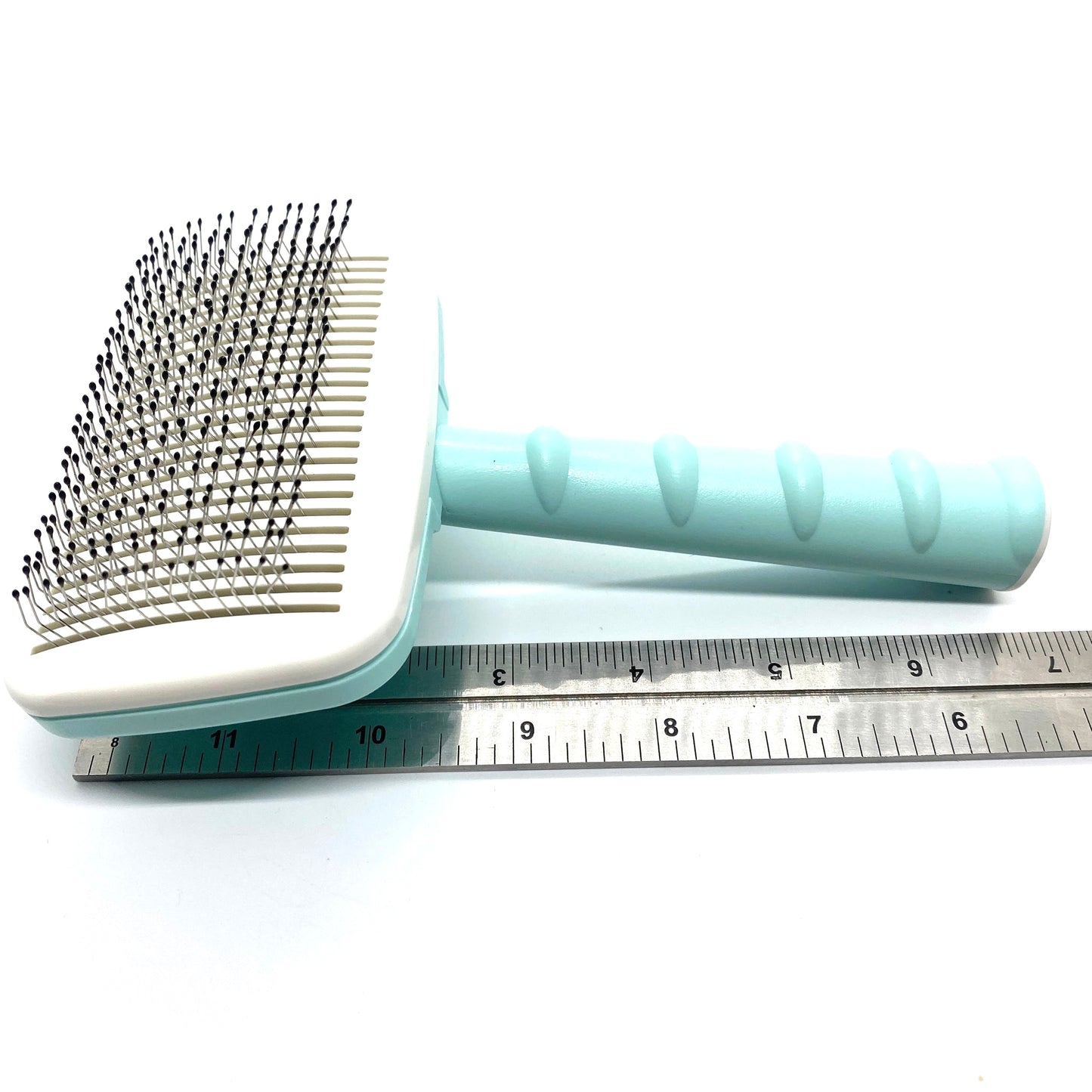 Moon Bath Brush Push Clean w/ round bead dots