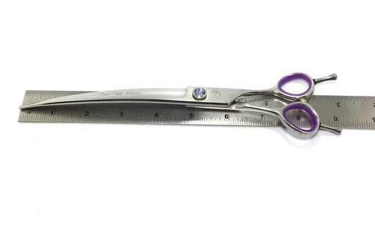 Too the Nines 9” Super Curve New Moon Dog Grooming Scissor