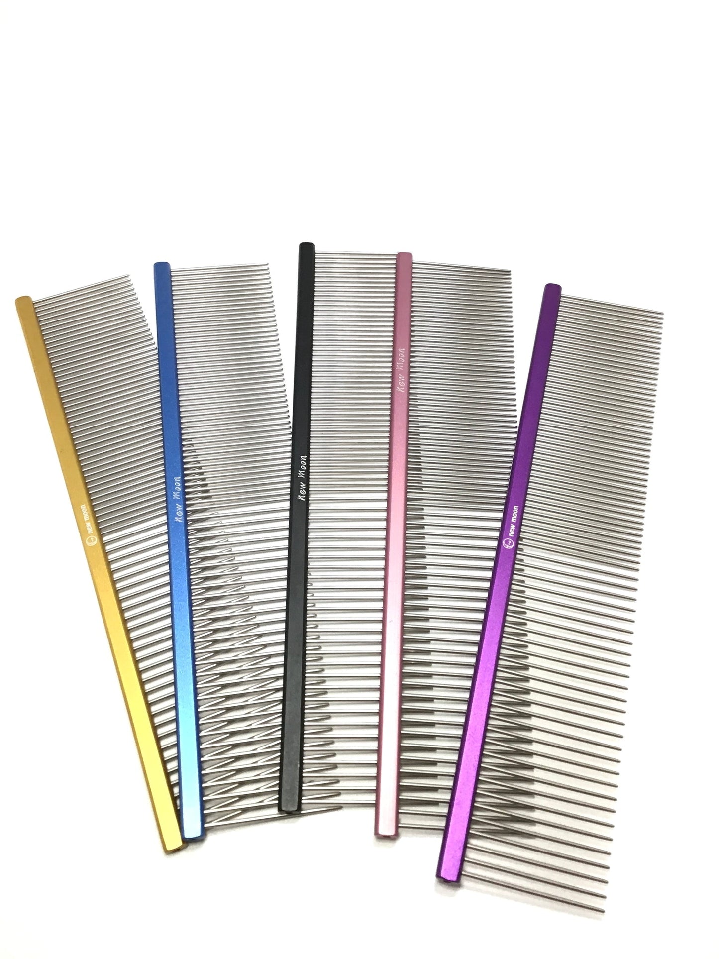 Alice Li Jupiter 2pc Show Class Airline Aluminum-AntiStatic- Featherweight Comb Set