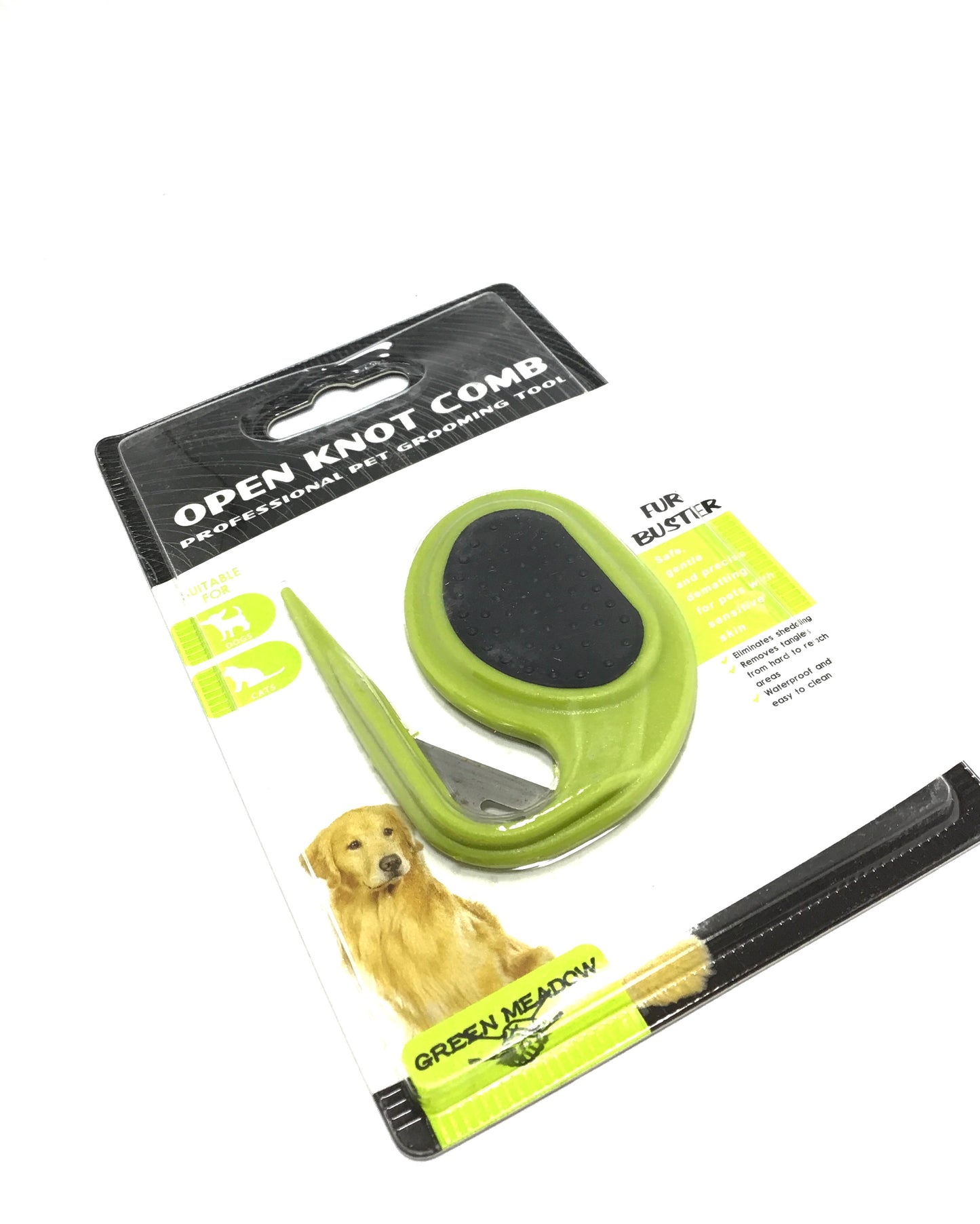 Open Knot Fur Buster Moon Comb