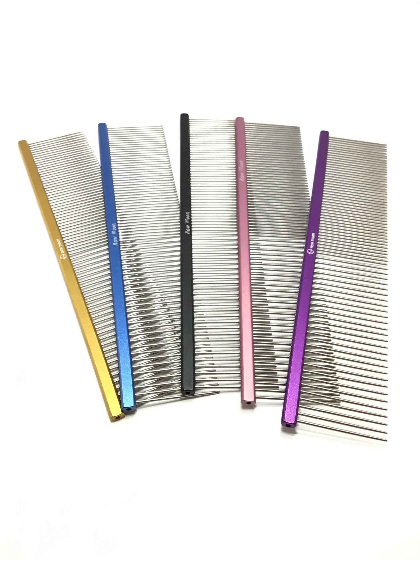 Alice Li Jupiter 2pc Show Class Airline Aluminum-AntiStatic- Featherweight Comb Set