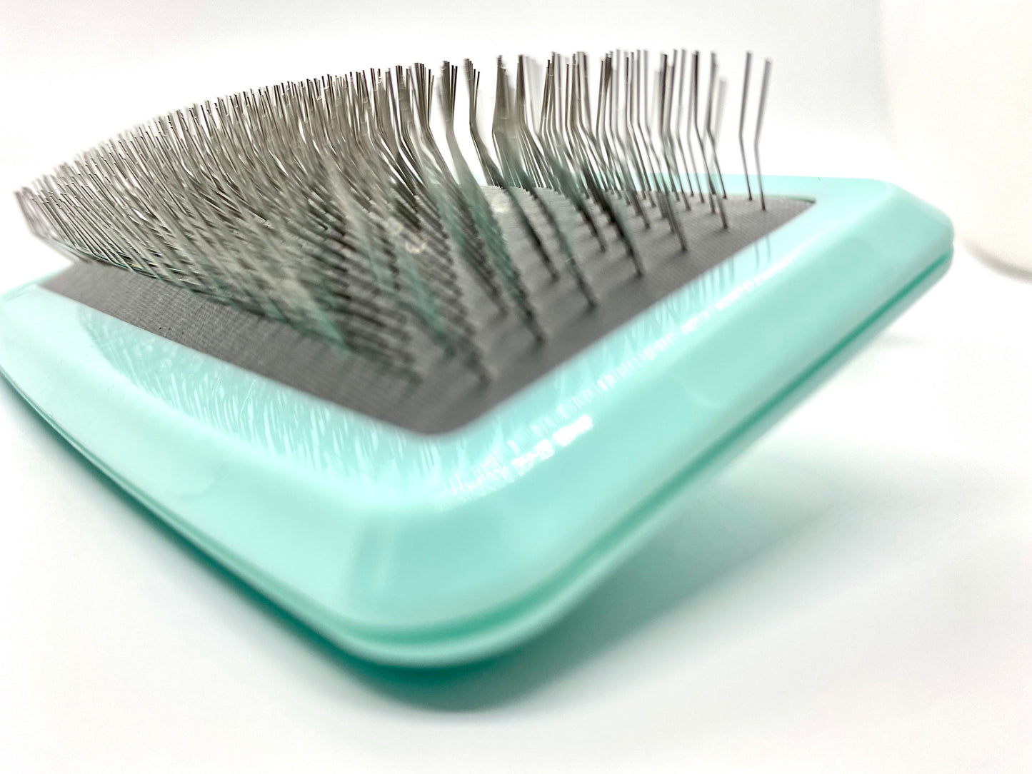 Neptune Dog Grooming Slicker Brush(sea foam)