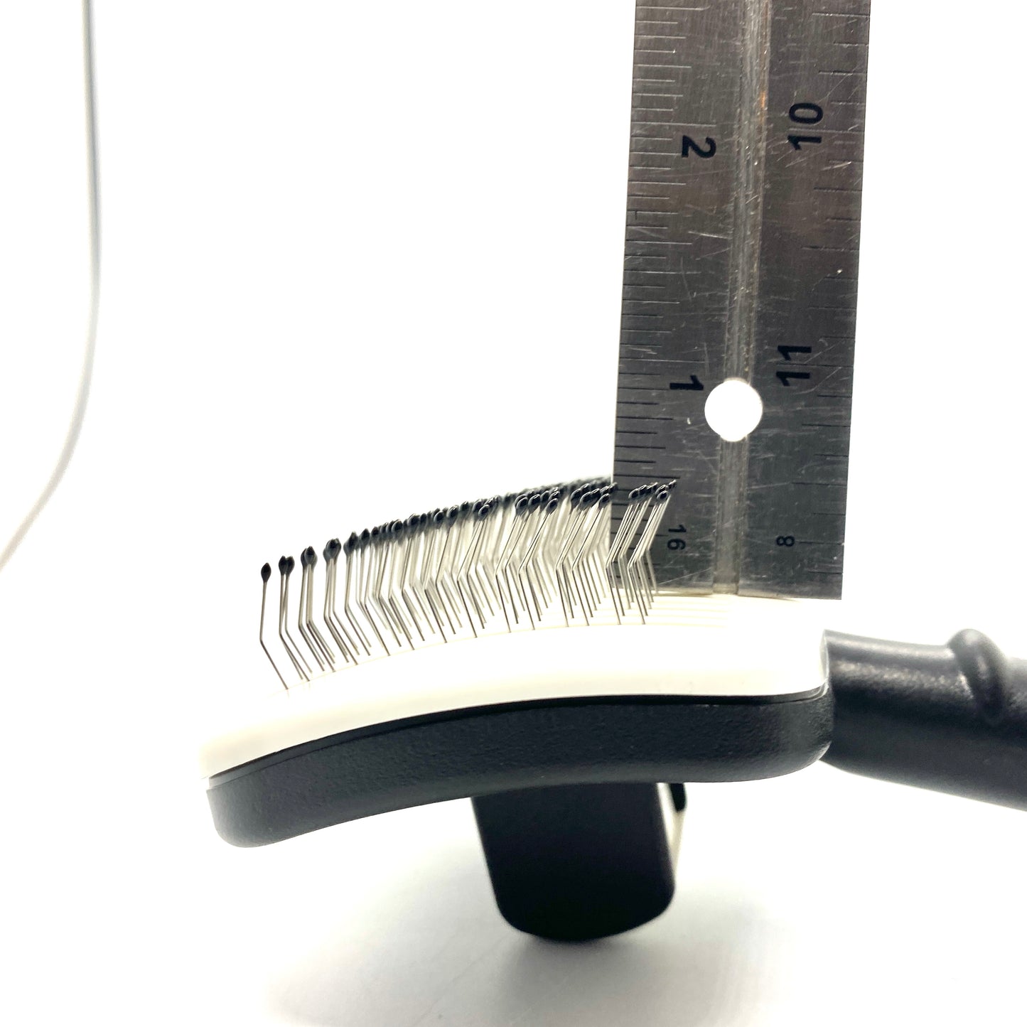 Moon Bath Brush Push Clean w/ round bead dots