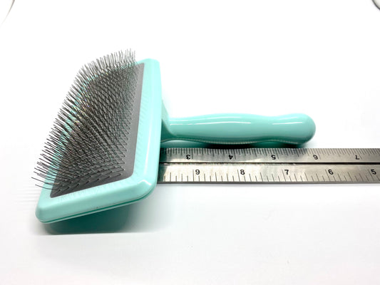 Neptune Dog Grooming Slicker Brush(sea foam)