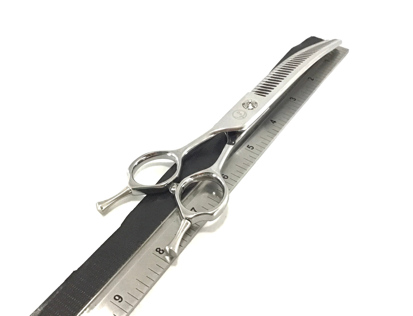 New Moon Left Handed Paddle Tooth Dog Grooming Curved Chunker