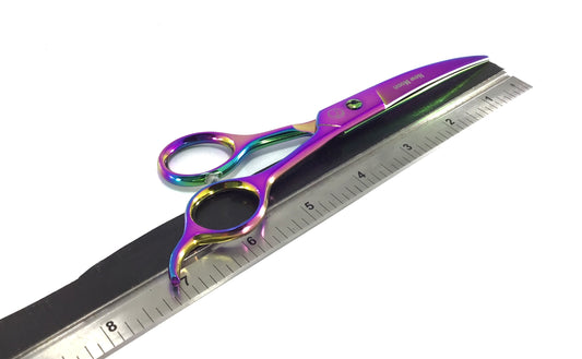 New Moon Small Meta Planet Super Curve Dog Grooming Scissor