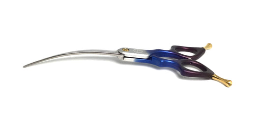 Moonbeam~Stellar~Rainbow Super Curved Dog Grooming Scissor