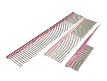 New Moon Alice Li 3pc Dog Grooming Comb Set