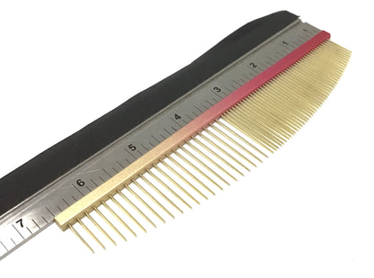 Fuego Fire Half-Moon Show-Class Elite 6.5" Petite Curve Comb