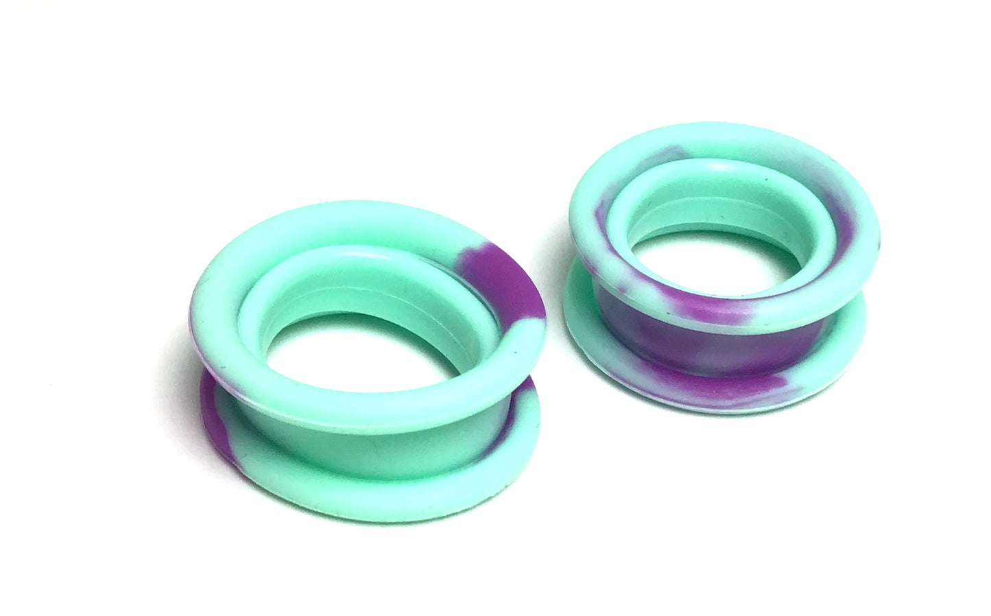 New Moon Tiny Finger Petite Hand Scissor Finger Rings-SWIRL