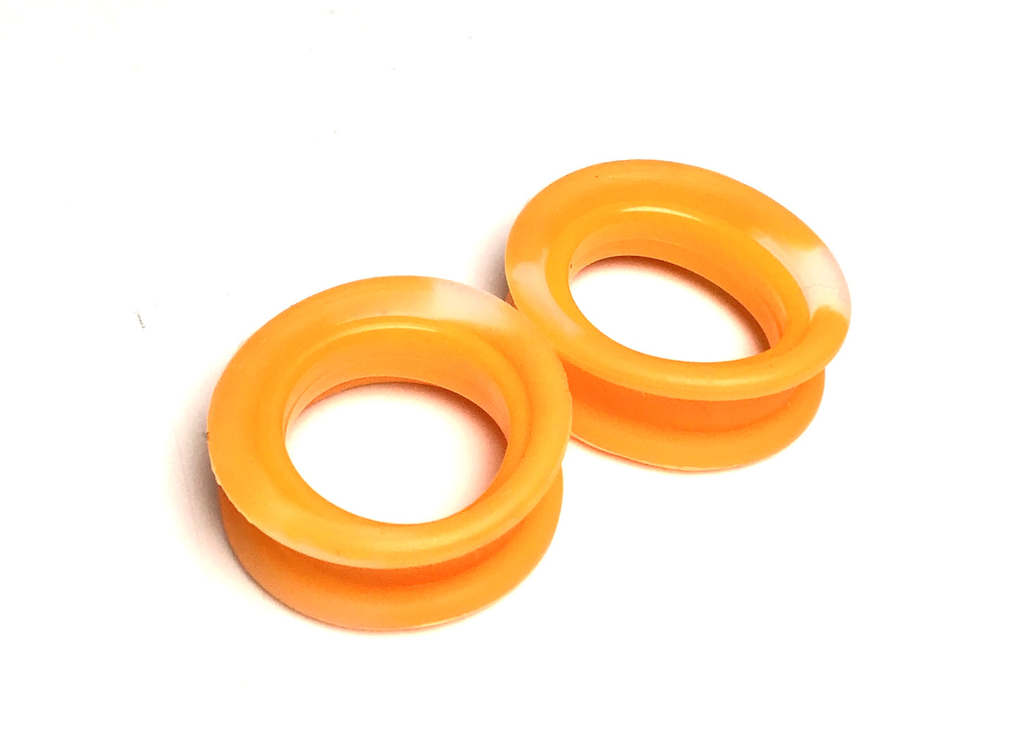 New Moon Tiny Finger Petite Hand Scissor Finger Rings-SWIRL