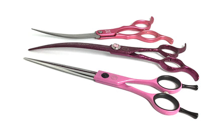 Hot Mess 3pc Dog Grooming Scissor Set