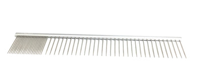 Silver New Moon Dog Grooming Comb