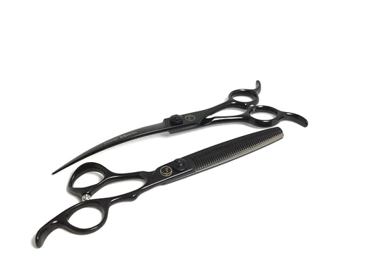 New Moon Total Lunar Eclipse 2pc Dog Grooming Scissor Set