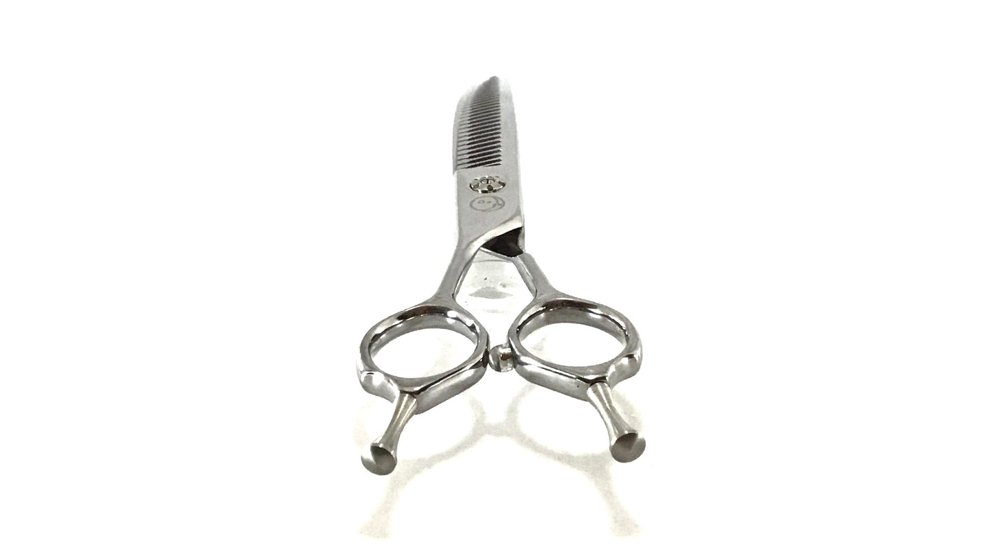 New Moon Left Handed Paddle Tooth Dog Grooming Curved Chunker