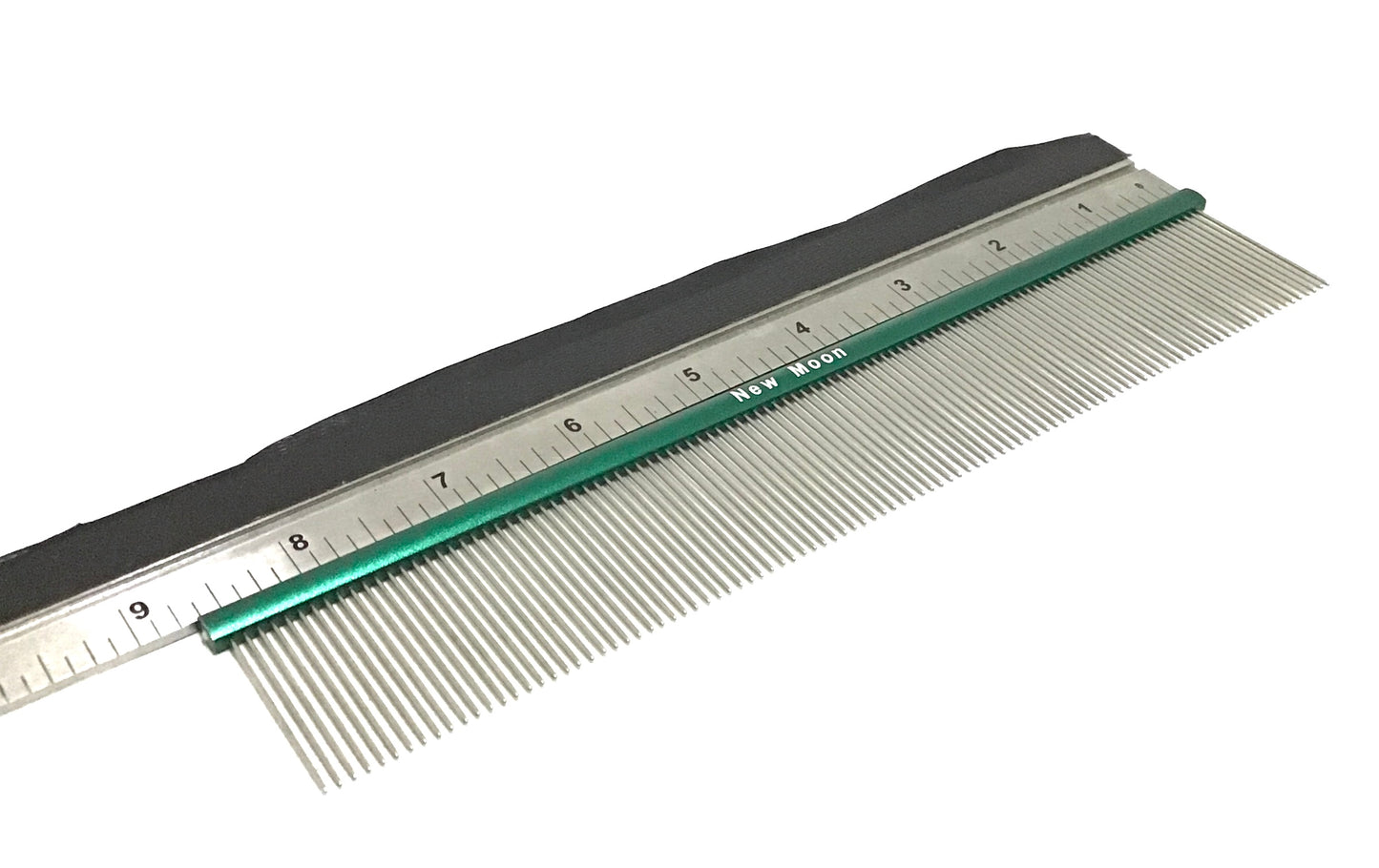 Green Envy Fine Tooth Show Competition Comb