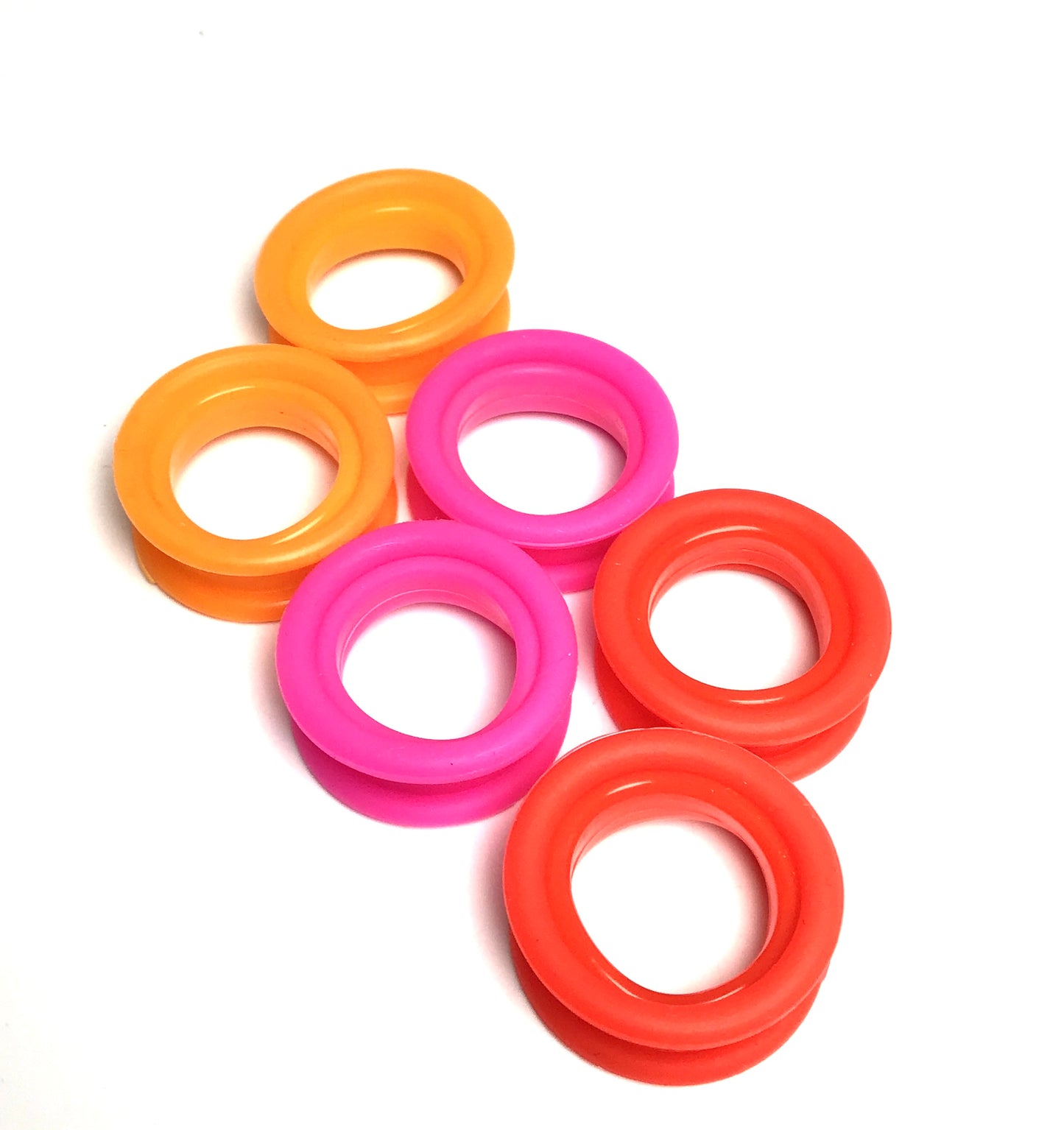 New Moon Tiny Finger Petite Hand Scissor Finger Rings