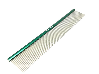 Green Envy Fine Tooth Show Competition Comb