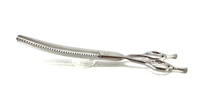Left Handed Moonshiner Fluffer 3pc Dog Grooming Scissor Set