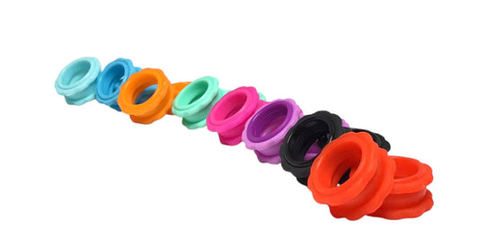 New Moon Tiny Finger Petite Hand Scissor Finger Rings-Gear Blossom