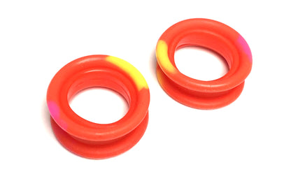 New Moon Tiny Finger Petite Hand Scissor Finger Rings-SWIRL