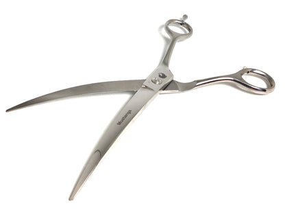 New Moon~Mustang~Bent Shank 2pc Dog Grooming Scissor Set