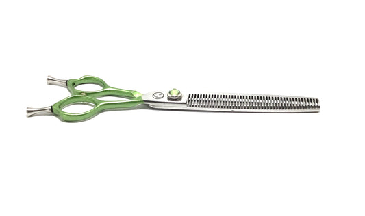 New Moon Green Machine Straight Dog Grooming Thinner Scissor